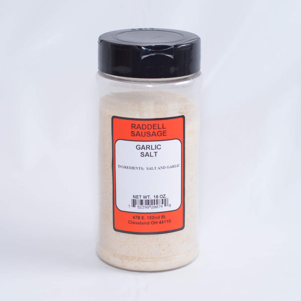 Raddell's Garlic Salt: Flavorful Homemade Blend – Raddell's Sausage
