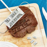 BBQ Branding Iron with 55 Letters and 8 Spaces - Raddell's Sausage