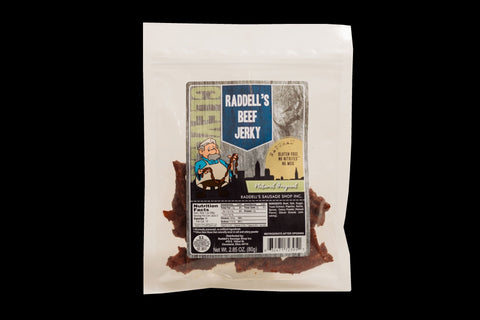 BEEF JERKY - Raddell's Sausage