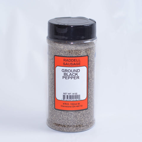 GROUND BLACK PEPPER - Raddell's Sausage