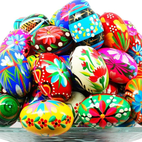 Hand Painted Wooden Easter Eggs - Raddell's Sausage