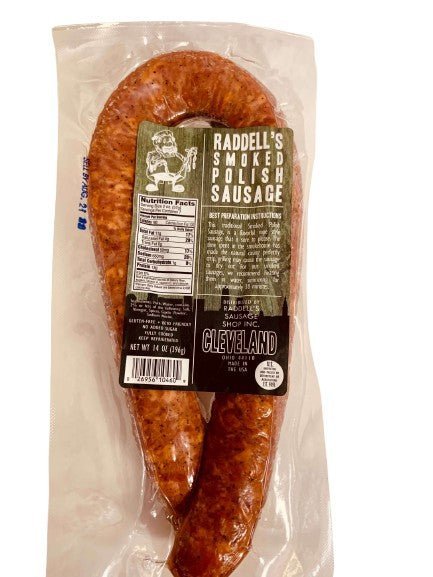 Smoked Polish Sausage - Raddell's Sausage