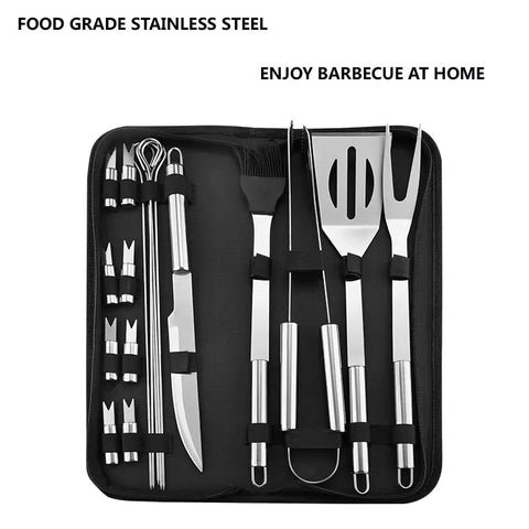 Stainless Steel BBQ Tools Set - Raddell's Sausage